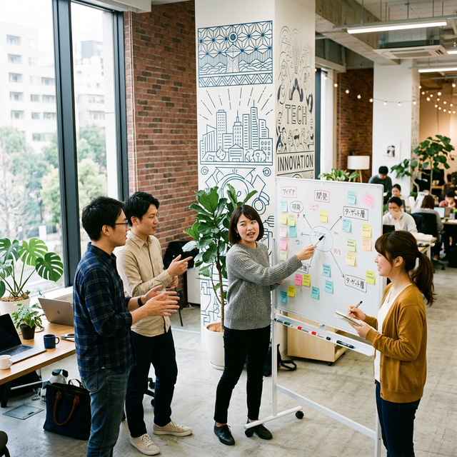 Japanese Office Whiteboard